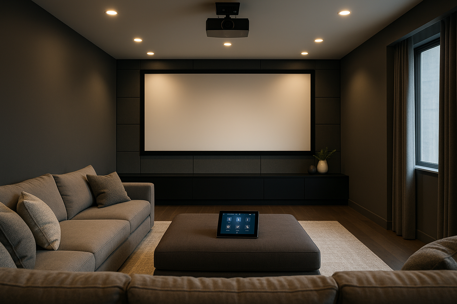 media room